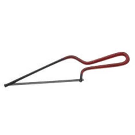 Superior Tool Superior Tool 6 in. High Carbon Steel Professional Mini Hacksaw Black/Red 1 pc 37700